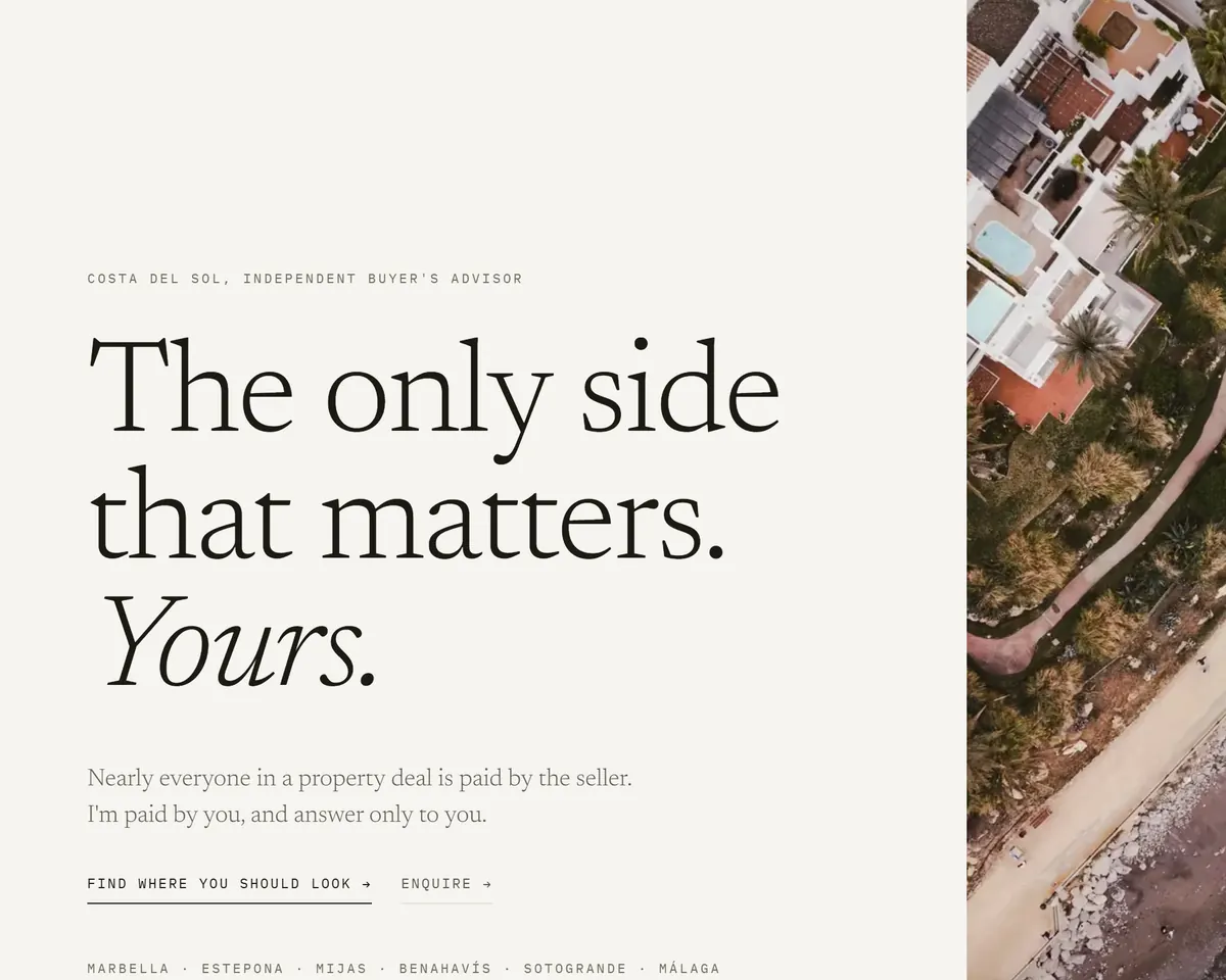 RADA Property home page